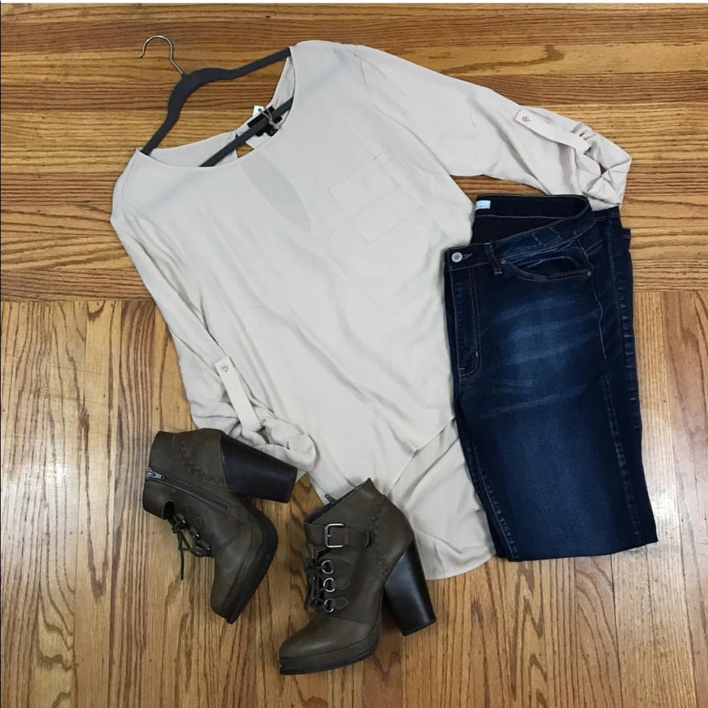Evelyn High Low Top